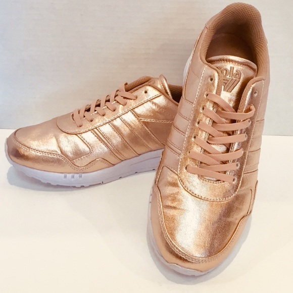 gola gold trainers